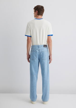 BARBATI - Mavi Blugi Albastri Deschisi MITTE Loose Barbati