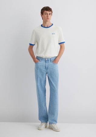 BARBATI - Mavi Blugi Albastri Deschisi MITTE Loose Barbati