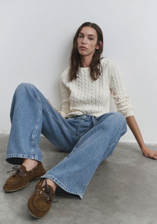 JEANS - Mavi Blugi Albastri CANDY Baggy Femei