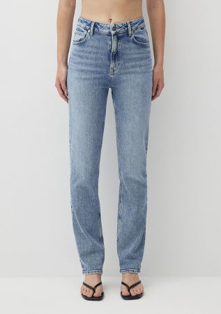 Mavi Blugi Albastri Rockstar Straight Femei [3]