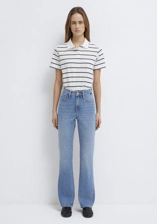 FEMEI - Blugi Albastri MIAV Flare, Bootcut Femei