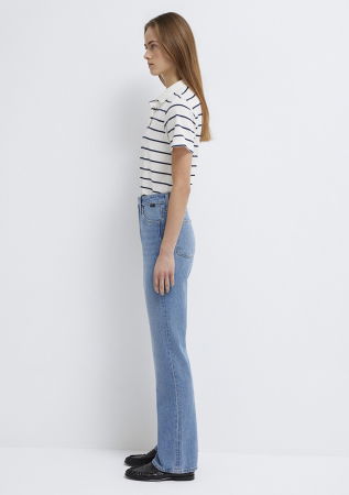 FEMEI - Blugi Albastri MIAV Flare, Bootcut Femei