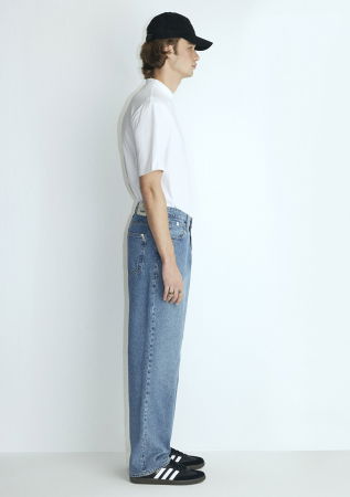 JEANS - Mavi Blugi Albastri MITTE Loose Barbati