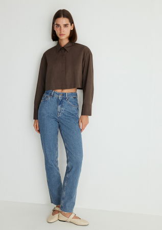 Straight - Mavi Женские Джинсы Синие New York Straight