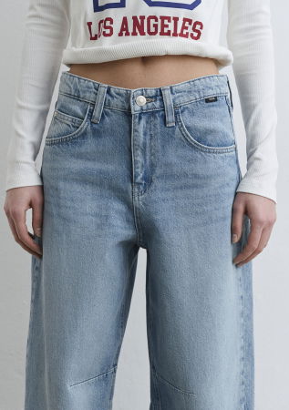 Mavi Джинсы Mid Blue Lisa Baggy [8]