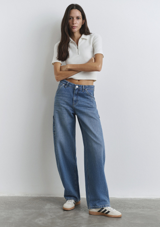 FEMEI - Mavi Blugi Albastri BERRY Baggy Femei