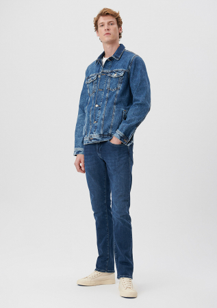 BARBATI - Mavi Blugi Navy Marcus Slim Straight Barbati