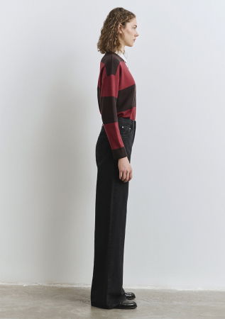 Mavi Blugi Gri Inchis Malibu Wide Leg Femei [5]