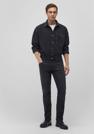 BARBATI - Mavi Blugi Gri Inchis Martin Regular Straight Barbati