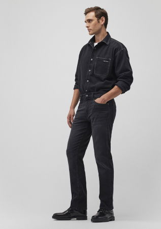 BARBATI - Mavi Blugi Gri Inchis Martin Regular Straight Barbati