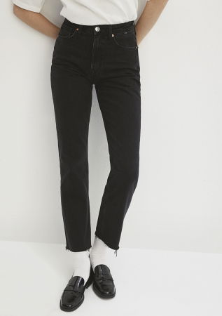 FEMEI - Mavi Blugi Negri New York Straight Femei