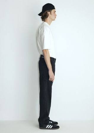 BARBATI - Mavi Blugi Negri Oxford Loose Barbati