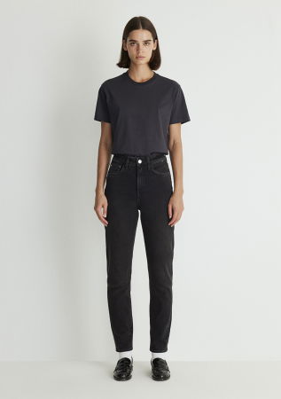 Boyfriend - Mavi Blugi Negri Star Mom Femei