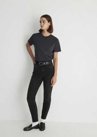 FEMEI - Mavi Blugi Negri Star Mom Femei