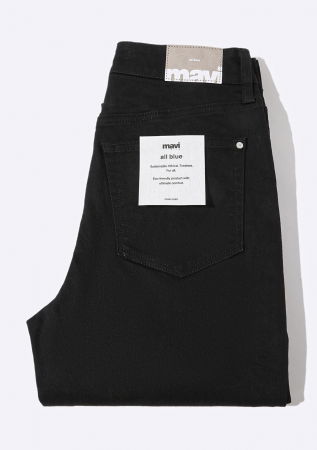 Mavi Женские Джинсы Чёрные Star Mom [9]