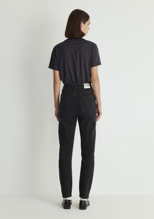 Boyfriend - Mavi Blugi Negri Star Mom Femei