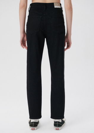 JEANS - Mavi Blugi Negri Star Mom Femei