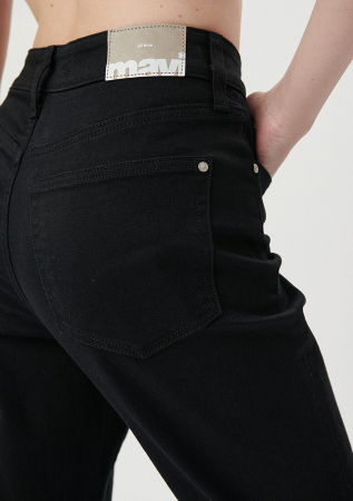 Mavi Женские Джинсы Чёрные Star Mom [7]