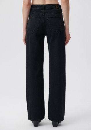 JEANS - Mavi Blugi Negri Victoria Wide Leg Femei