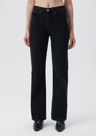 JEANS - Mavi Blugi Negri Victoria Wide Leg Femei