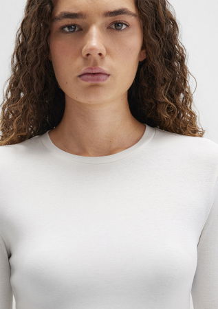 Mavi Свитшот Antique White Crop [6]