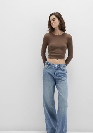 ЖЕНЩИНЫ - Mavi Свитшот Cafeniu Crop