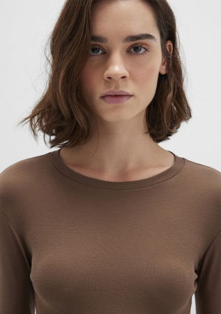 Mavi Bluza Maro Crop Femei [5]