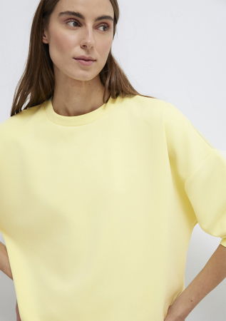 FEMEI - Mavi Bluza Orange Oversize Femei