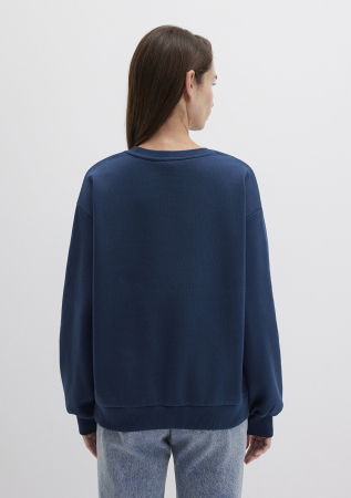 IMBRACAMINTE - Mavi Bluza Navy Loose Femei