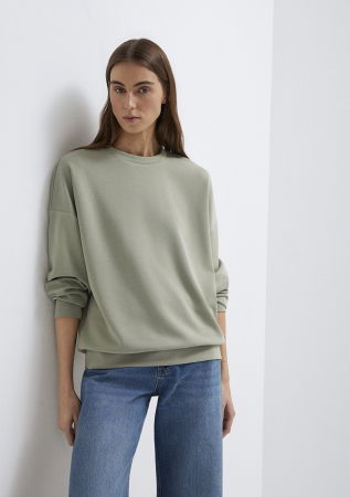 FEMEI - Bluza Verde Măslinie Oversize Femei