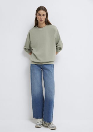FEMEI - Bluza Verde Măslinie Oversize Femei