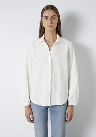 FEMEI - Mavi Camasa Alba Regular Femei