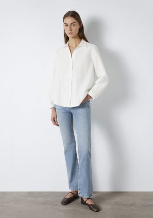 FEMEI - Mavi Camasa Alba Regular Femei