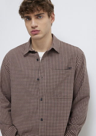 BARBATI - Camasa Rosie-Visinie Loose Barbati