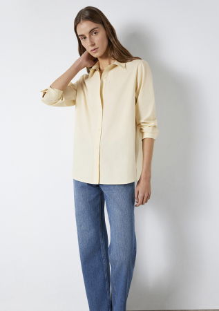 FEMEI - Camasa Galbena Loose Femei