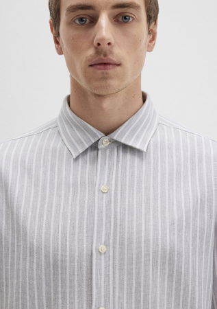 IMBRACAMINTE - Mavi Camasa Gri Deschis Regular Barbati