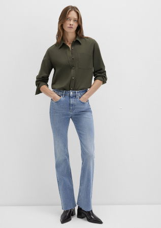 Camasi - Mavi Camasa Verde  Femei