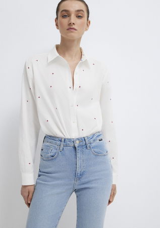 FEMEI - Camasa Alba Loose Femei