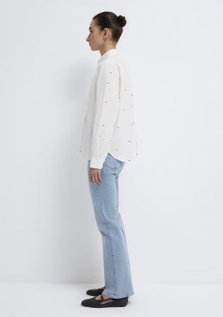 FEMEI - Camasa Alba Loose Femei