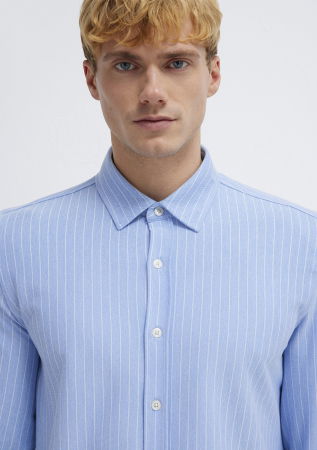 BARBATI - Mavi Camasa Albastra Deschisa Slim Barbati