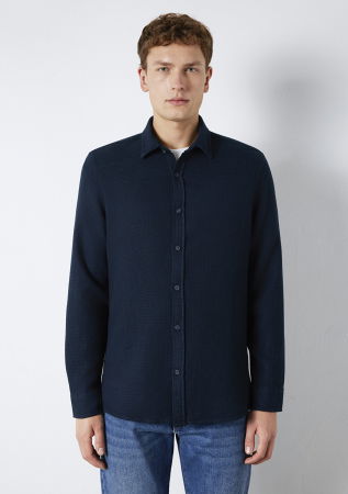 BARBATI - Mavi Camasa Navy Regular Barbati