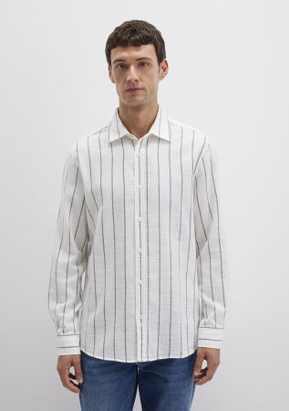 IMBRACAMINTE - Mavi Camasa Alba Regular Barbati