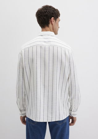 IMBRACAMINTE - Mavi Camasa Alba Regular Barbati