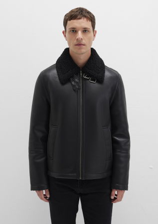 Geci si Jachete - Mavi Geaca De Iarna Neagra  Barbati