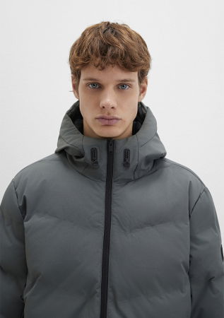 Geci si Jachete - Mavi Geaca  De Iarna Verde  Barbati