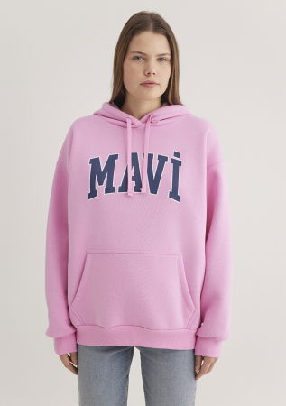 FEMEI - Mavi Hanorac Lila Oversize Femei