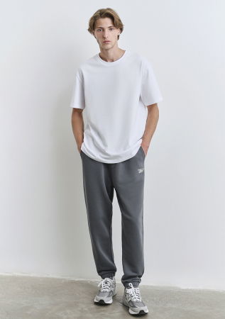 BARBATI - Mavi Pantaloni Gri Inchis Loose Barbati