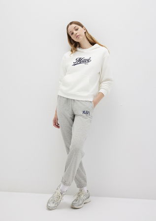 IMBRACAMINTE - Mavi Pantaloni Gri Deschis Straight Femei