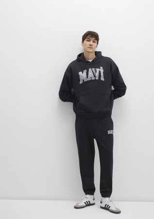 Pantaloni - Mavi Pantaloni Negri Loose Barbati