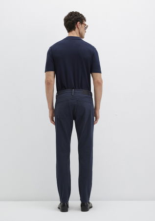 Pantaloni - Mavi Pantaloni Navy Tapered Barbati